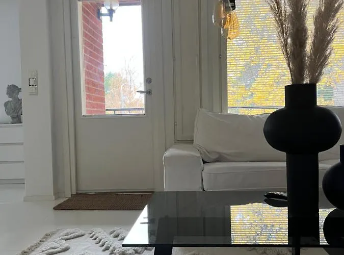 Omakotitalo Rauhallisella Sijainnilla Laehellae Keskustaa Maksuton Pysaekoeinti Ja Puusauna * 海门林纳